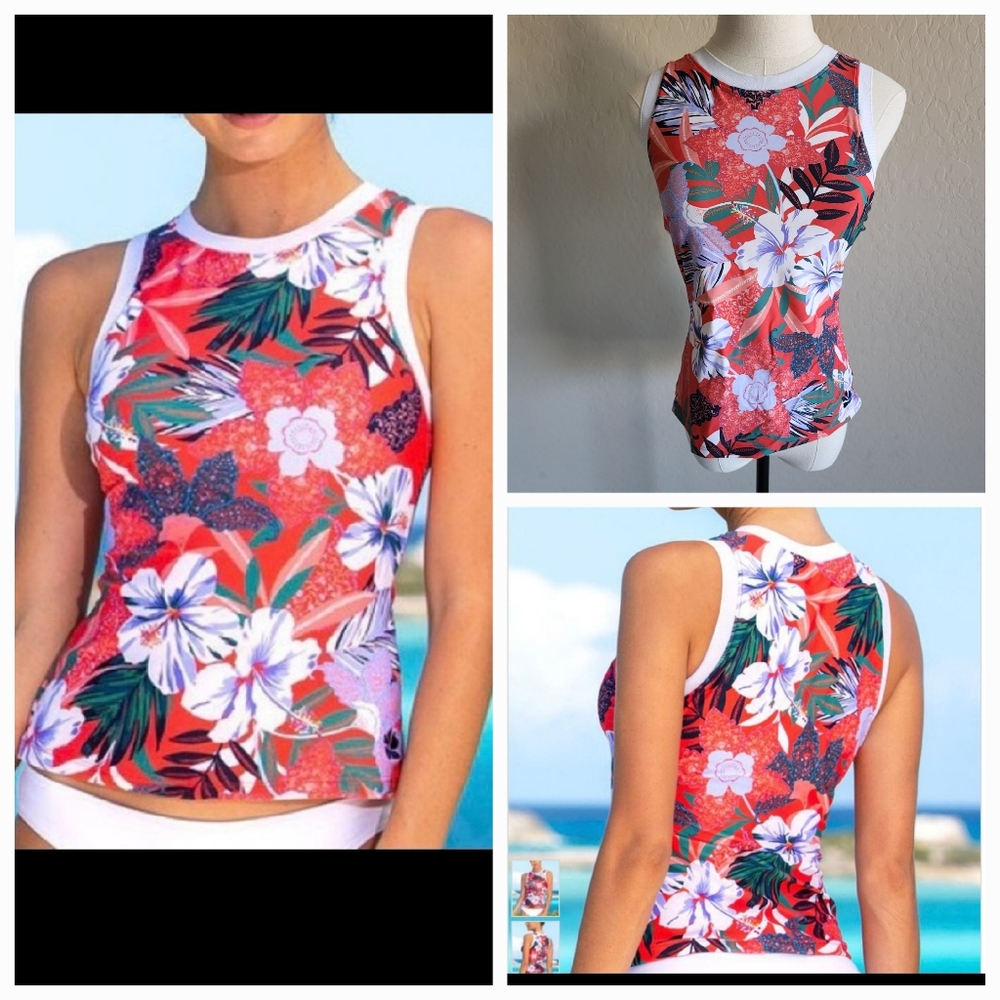 Hapari Penelope Tankini Swim Top (4-6) Small
